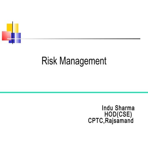 Risk analysis