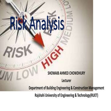 Risk analysis