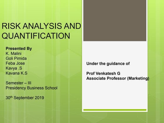 Spm unit iii-risk-monitoring & control1 | PPT