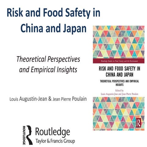 Risk and food safety pdf