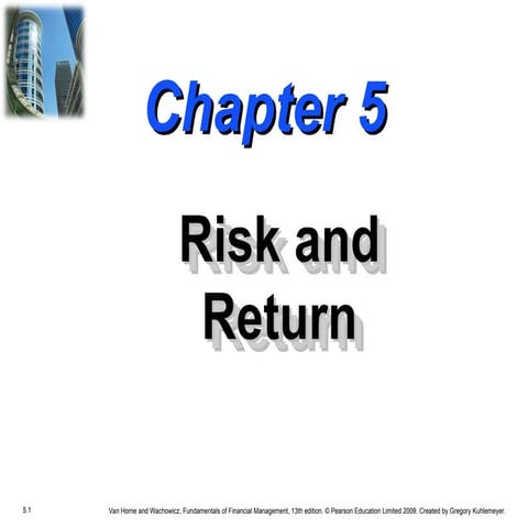 Risk and Return Analysis in  Financial Management.ppt