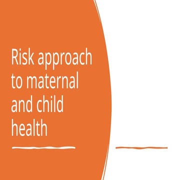 risk approach 2 family and reproductive | PPTX