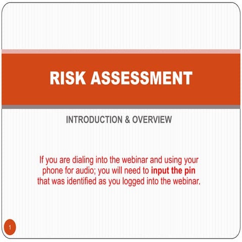 Risk Assessment- Protecting Your Organization and Volunteers
