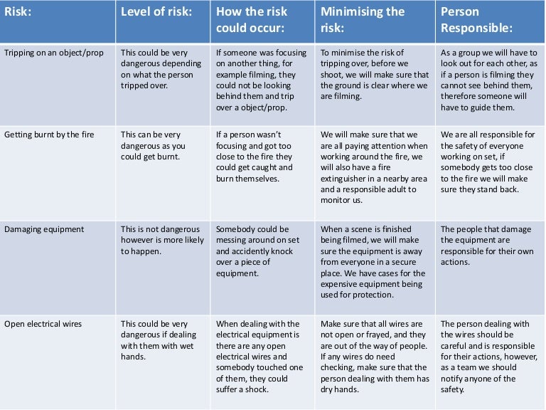 Project risk management case study examples image
