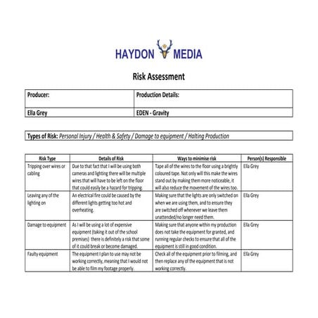 Print production risk assessment (3) | DOCX