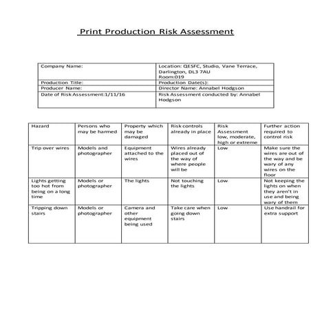 Location Reece & Risk Assessment.pdf