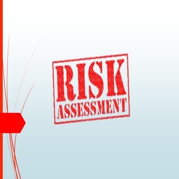 Risk assessment