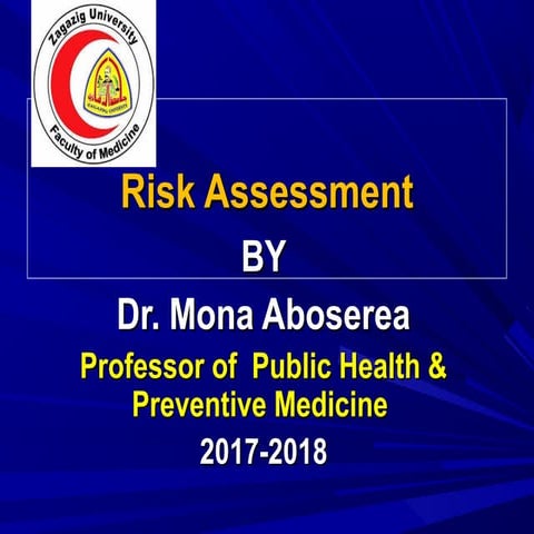 Risk assessment