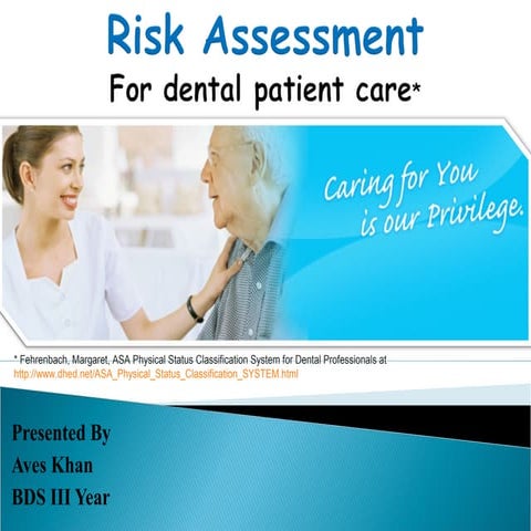 Risk assessment - medical