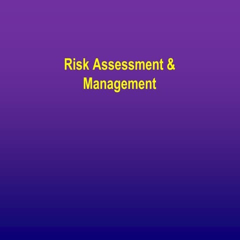 Risk Assessment and Management.ppt