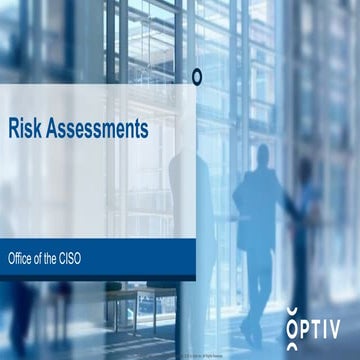Risk Assessments