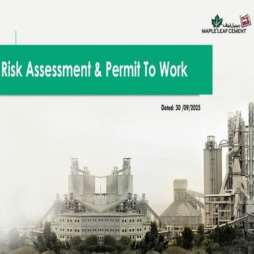 Risk Assessment & Job Safety Analysis | JSA | RA | PDF