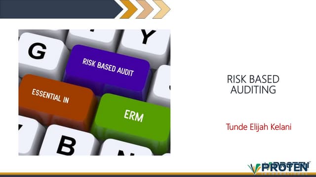 Risk based auditing
