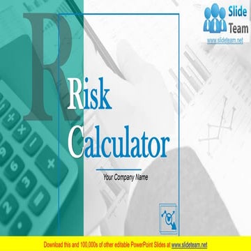 Risk Calculator PowerPoint Presentation Slides