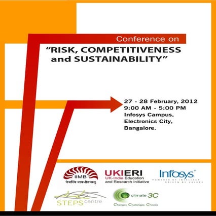 Risk competitiveness and sustainability - programme