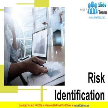 Risk Identification PowerPoint Presentation Slide