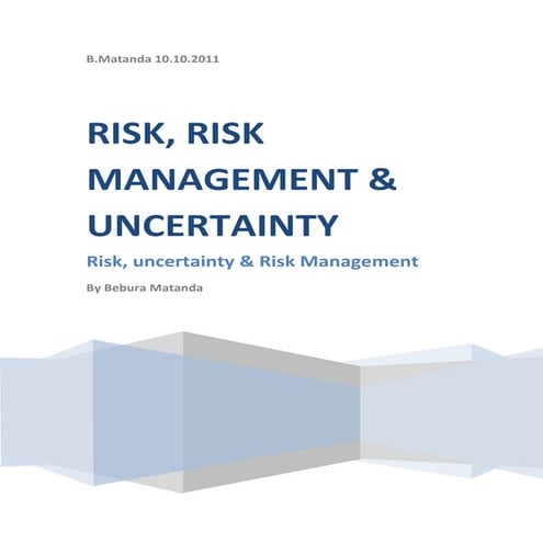 Risk management