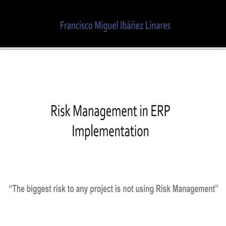 Risk Management