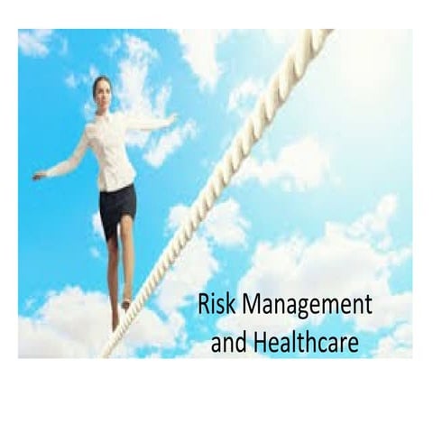 Risk Management and Healthcare Organizations