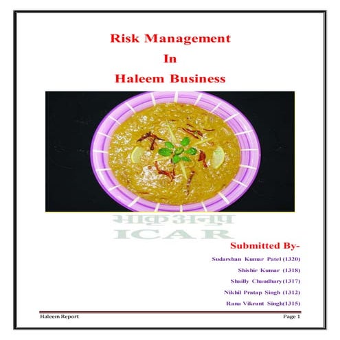 Risk management