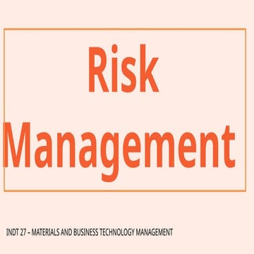Risk Management with technology involvement.pptx