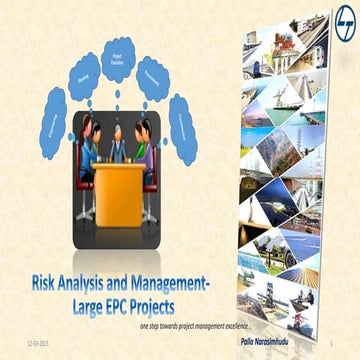 Risk management  large epc projects