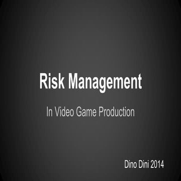 Risk management