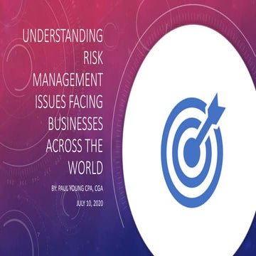 Understanding Risks as part of development risk management best ...