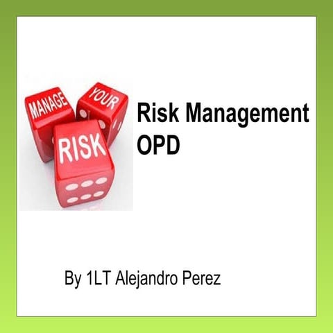 Military + Civilian Best Practices: Risk Management ver 1.1
