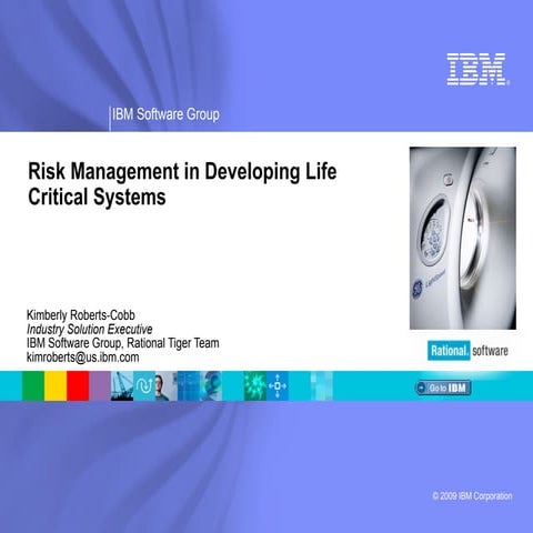 Risk management in development of life critical systems