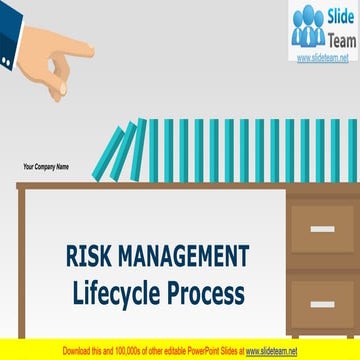 Risk Management Lifecycle Process PowerPoint Presentation Slides