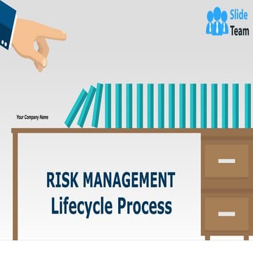 Risk Management Lifecycle Process Powerpoint Presentation Slides