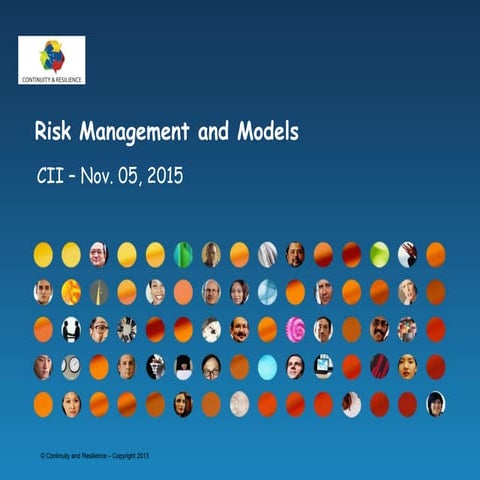 Risk management models - Core Consulting