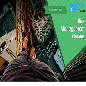 Risk Management Outline Powerpoint Presentation Slides