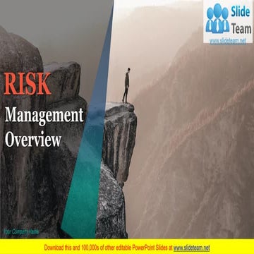 Risk Management Overview PowerPoint Presentation Slides