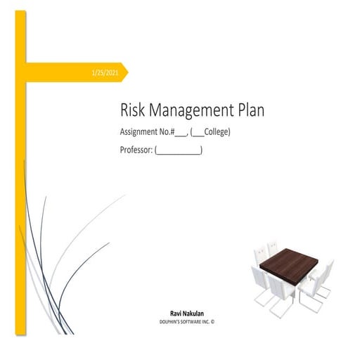 Risk Management Plan
