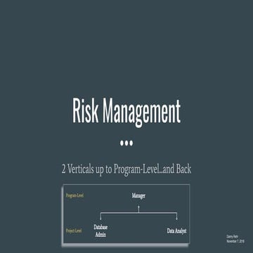 Risk management program oregon sql