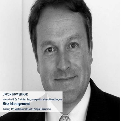 Risk Management Webinar - Sept 16 | PPTX