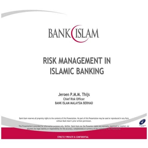 Risk mgmtinislamicbkg