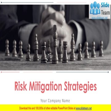 Risk Mitigation Strategies PowerPoint Presentation Slides