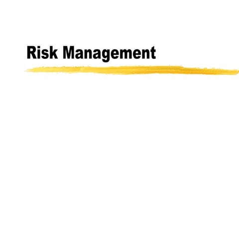 Risk Managementa