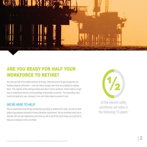 Availability risk of skilled resources in Oil&Gas Sector