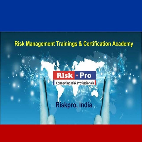Risk pro trainings brochure 2013