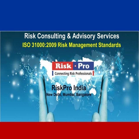 Riskpro iso 31000 services 2013