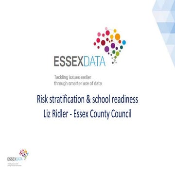 Risk stratification and school readiness