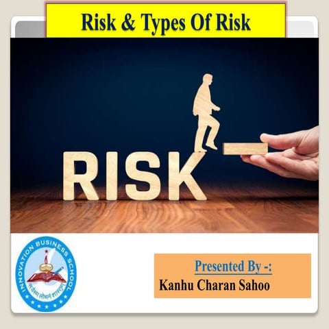 Risk & Types of Risk By Kanhu.pptx