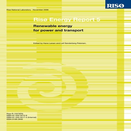 Risoe Energy Report 5