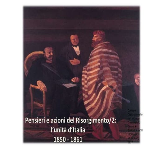 Il Risorgimento italiano 1848 - 1861