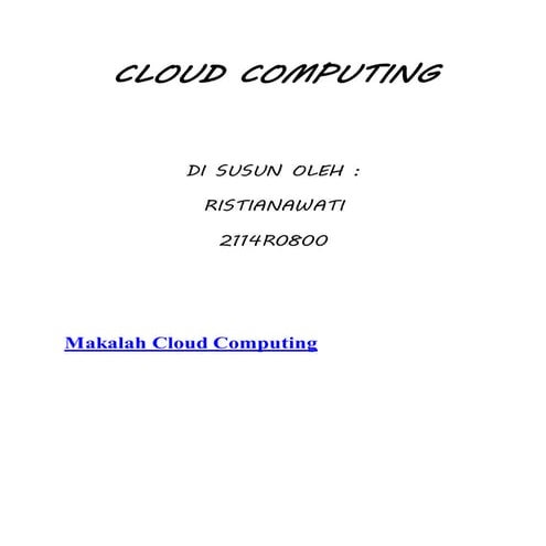 Ristianawati 2114 r0800 cloud