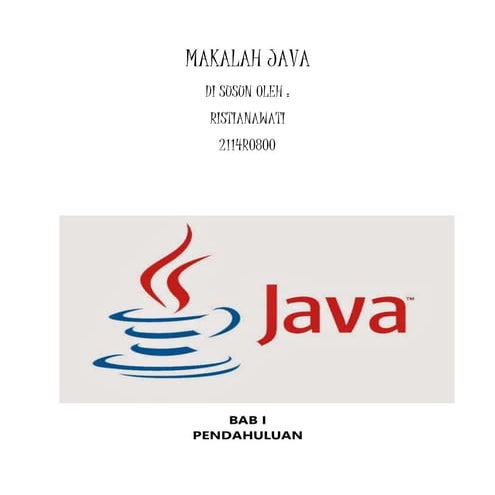 Ristianawati 2114 r0800 java